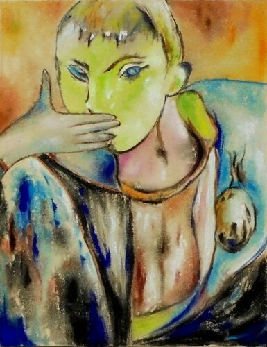 Silence is gold von Serhiy Berezin, Malerei kaufen auf Singulart