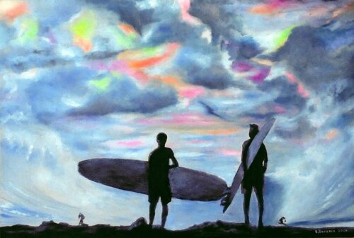 Before the Wave von Serhiy Berezin, Malerei kaufen auf Singulart
