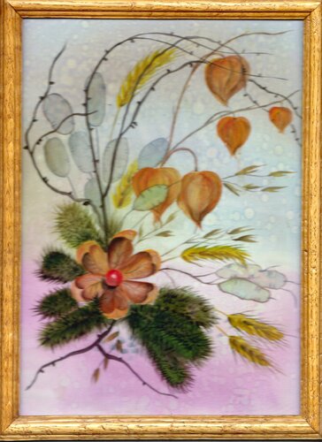 Christmas still life with bloomers. 1996 van Serhiy Berezin, Schilderij te koop op Singulart