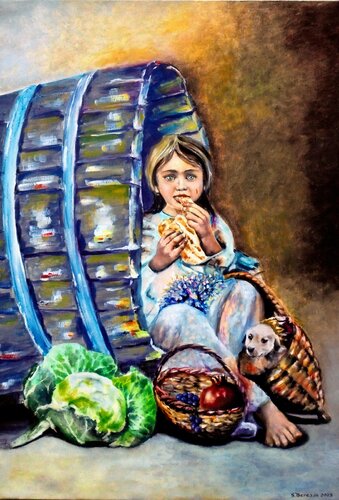 Take me with you di Serhiy Berezin, Pittura in vendita su Singulart
