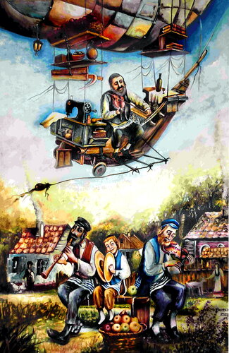 Take me with you to your dreams von Serhiy Berezin, Malerei kaufen auf Singulart