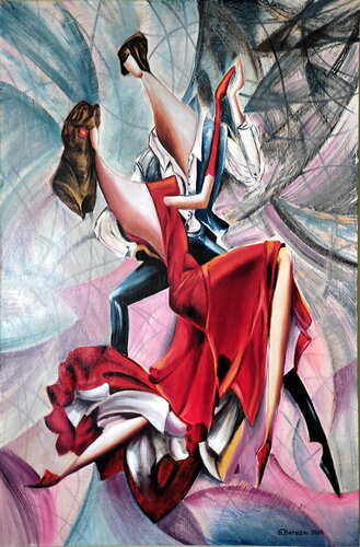 Tango for lovers von Serhiy Berezin, Malerei kaufen auf Singulart