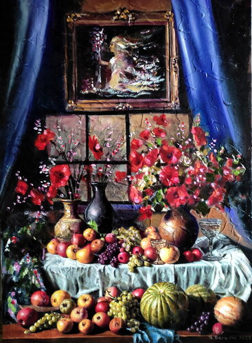 Floral Symphony von Serhiy Berezin, Malerei kaufen auf Singulart