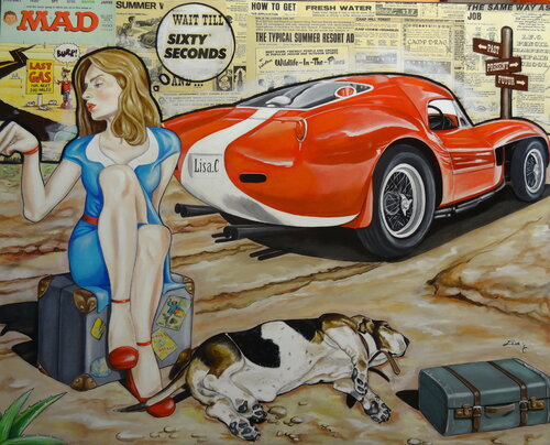 Testa Rossa by Elisabete Cargnello, Painting for Sale on Singulart