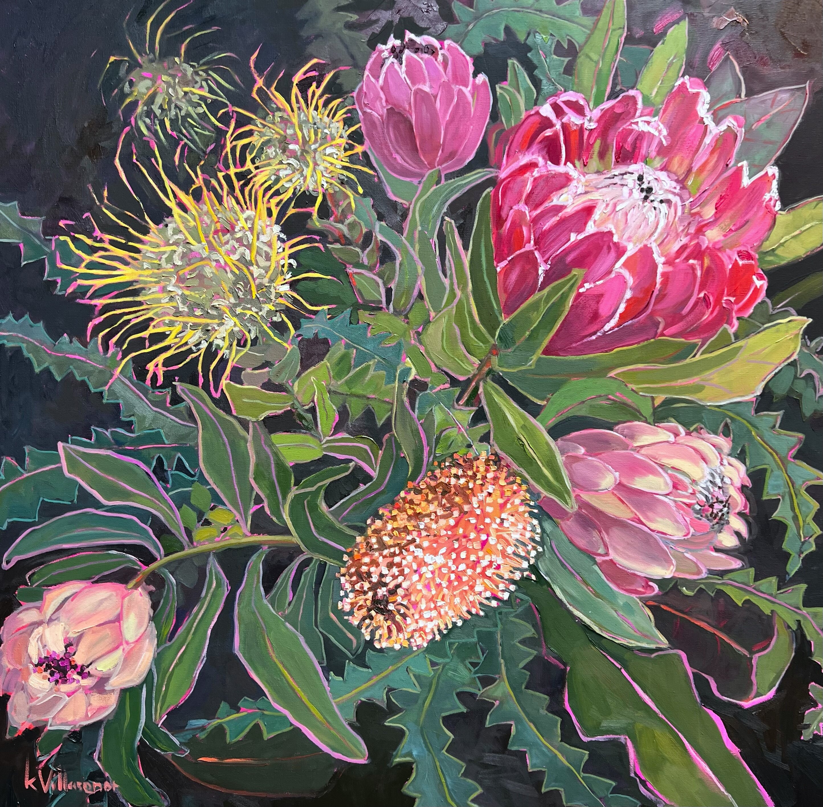 Argomento Protea Dipinti