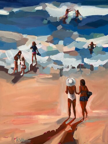 Feels like summer 2 van Kelly Villasenor, Schilderij te koop op Singulart