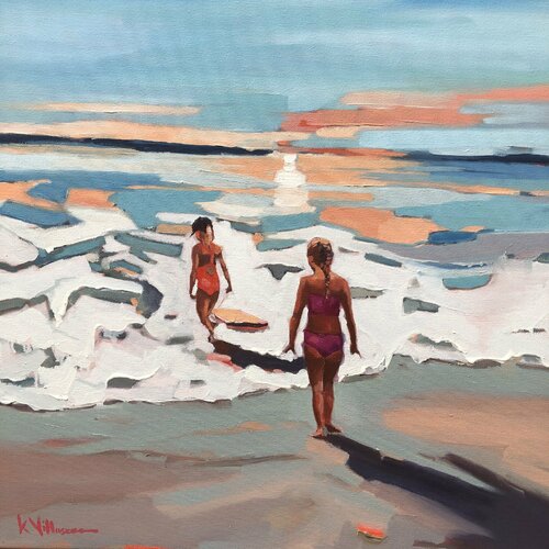 The leader van Kelly Villasenor, Schilderij te koop op Singulart