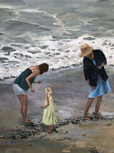 “Treasure Hunt “ van Kelly Villasenor, Schilderij te koop op Singulart