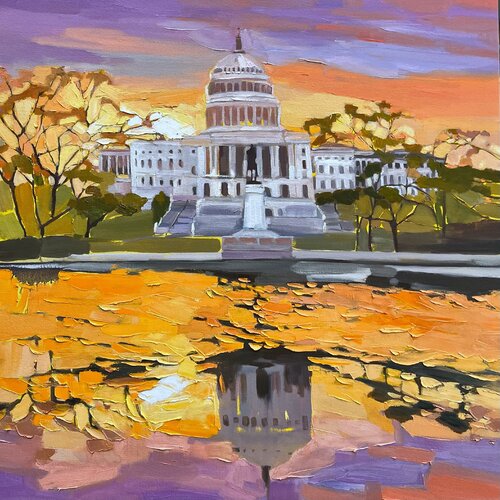 “Reflection of freedom “ von Kelly Villasenor, Malerei kaufen auf Singulart