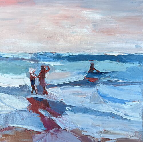 “Friends” van Kelly Villasenor, Schilderij te koop op Singulart