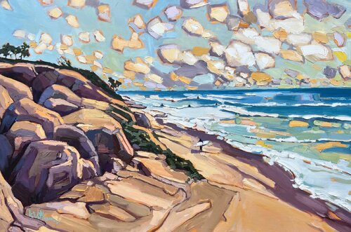 “Surf at Terra Mar” von Kelly Villasenor, Malerei kaufen auf Singulart