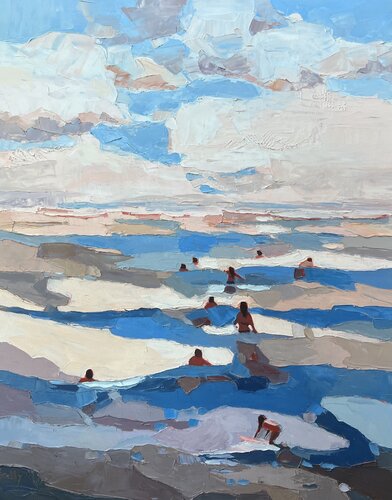 Till sundown par Kelly Villasenor, Peinture en vente sur Singulart