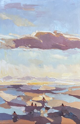 “Above the clouds” par Kelly Villasenor, Peinture en vente sur Singulart