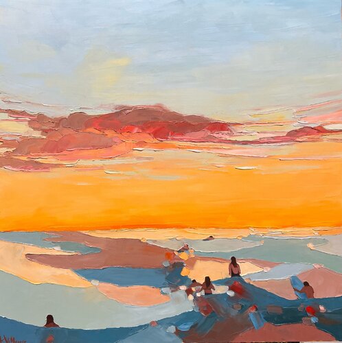 “ California sky” par Kelly Villasenor, Peinture en vente sur Singulart