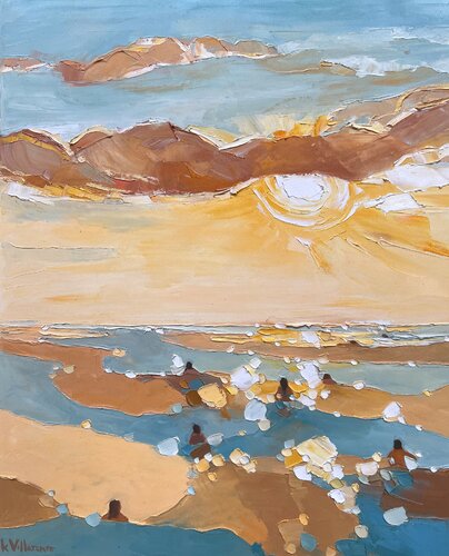 Leave it all behind van Kelly Villasenor, Schilderij te koop op Singulart