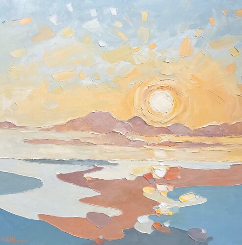 “Water under the Heavens” van Kelly Villasenor, Schilderij te koop op Singulart