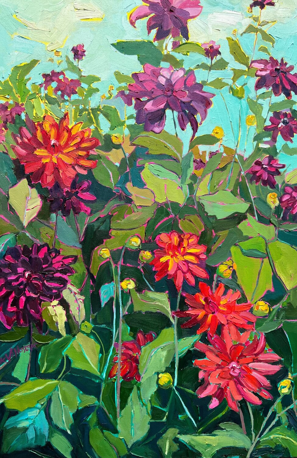 Dilly Dahlias Kelly Villasenor