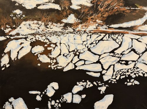 Unfastening by Mariam Qureshi, Painting for Sale on Singulart