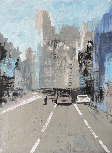 The bright void par Mariam Qureshi, Peinture en vente sur Singulart