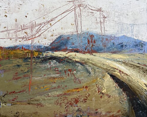 The Alpine Grid von Mariam Qureshi, Malerei kaufen auf Singulart