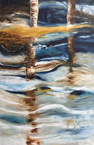 The flow von Mariam Qureshi, Malerei kaufen auf Singulart