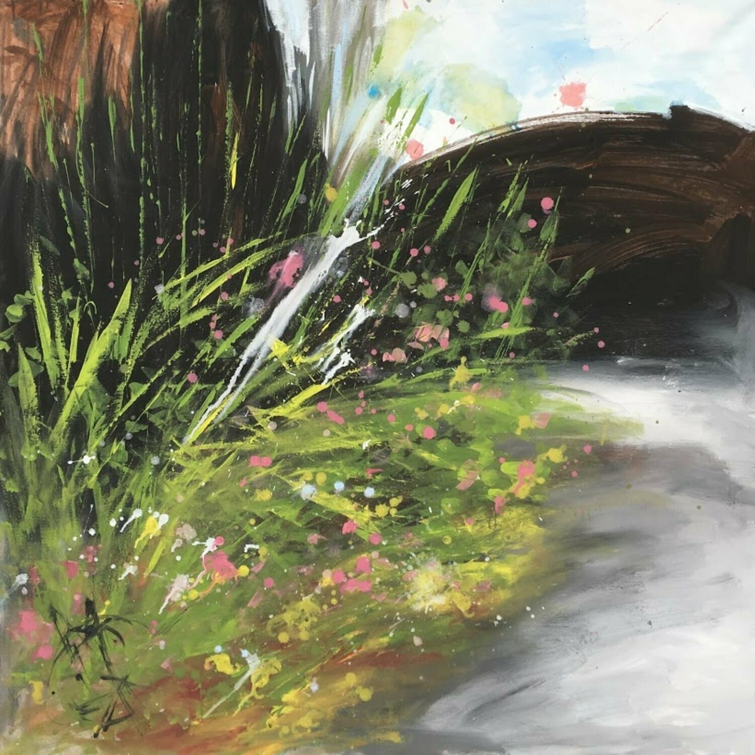 Spontanious splashes of grass Mariam Qureshi