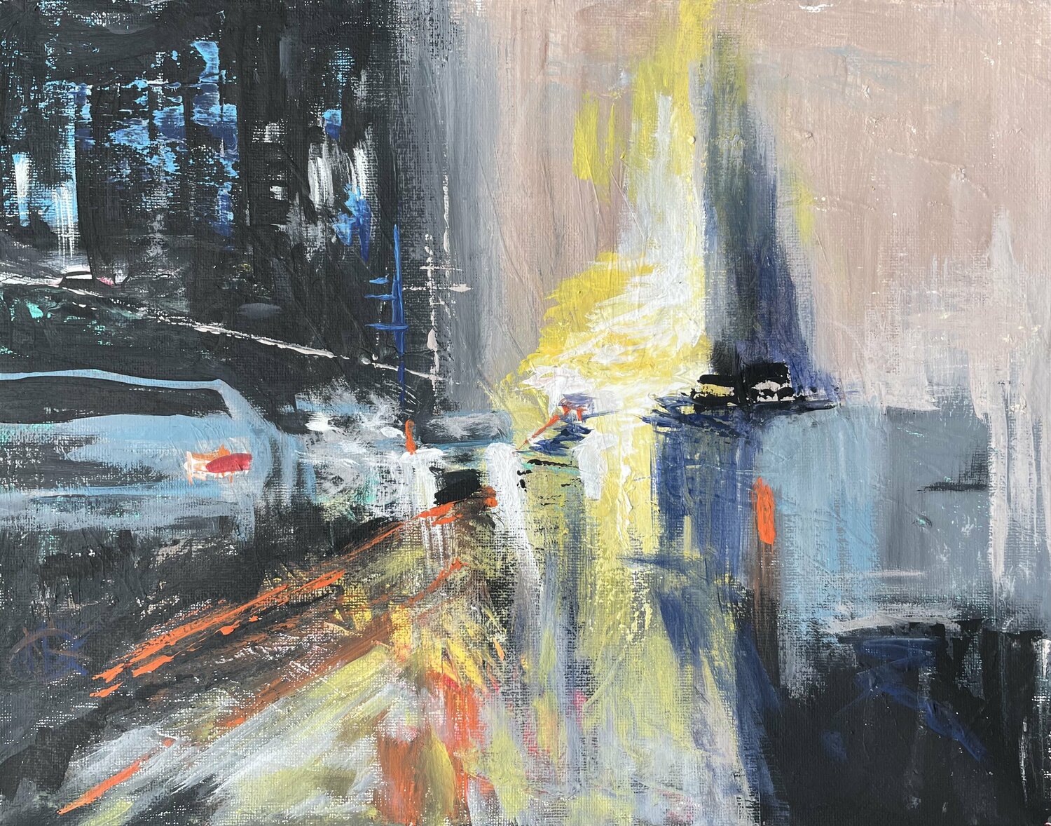 The metropolitan rush Mariam Qureshi