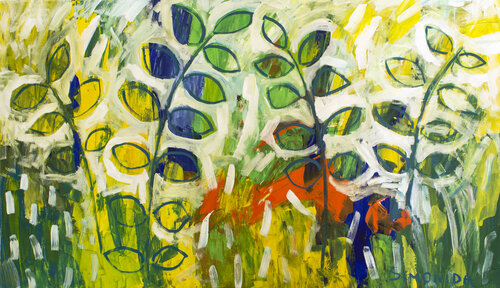 Spring Grass von Simonida Djordjevic, Malerei kaufen auf Singulart