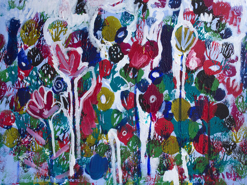 Magic Field de Simonida Djordjevic, Pintura a la venta en Singulart