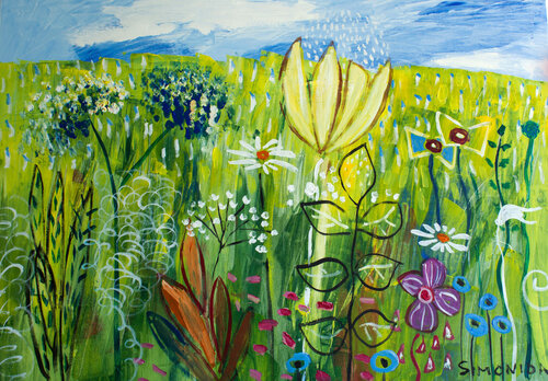 Garden from Childhood von Simonida Djordjevic, Malerei kaufen auf Singulart