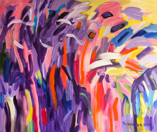 Wild Landscape 2 van Simonida Djordjevic, Schilderij te koop op Singulart