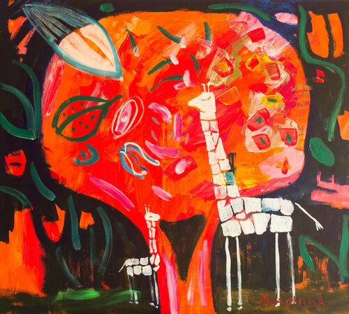 Respite van Simonida Djordjevic, Schilderij te koop op Singulart