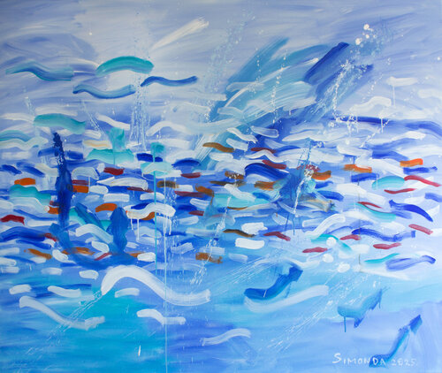 Rhythm of the Sea 2 von Simonida Djordjevic, Malerei kaufen auf Singulart