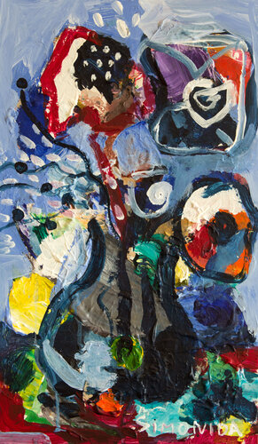 Expressionist Still Life 3 von Simonida Djordjevic, Malerei kaufen auf Singulart