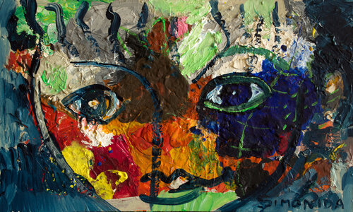 Smile von Simonida Djordjevic, Malerei kaufen auf Singulart