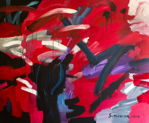 Tango Rhythm de Simonida Djordjevic, Pintura a la venta en Singulart