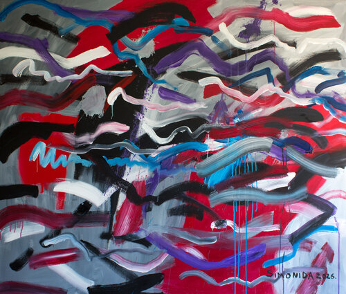 Jazz Rhythm by Simonida Djordjevic, Painting for Sale on Singulart