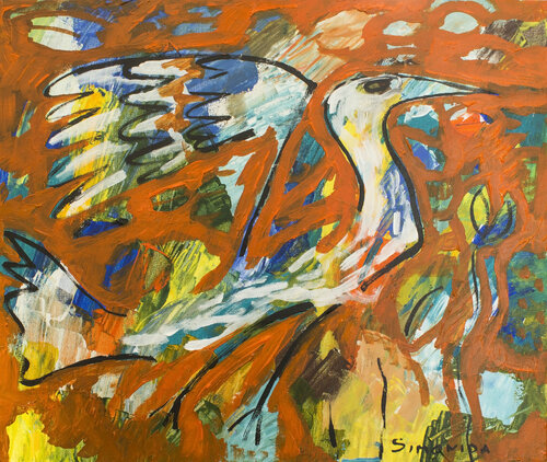 Phoenix bird von Simonida Djordjevic, Malerei kaufen auf Singulart