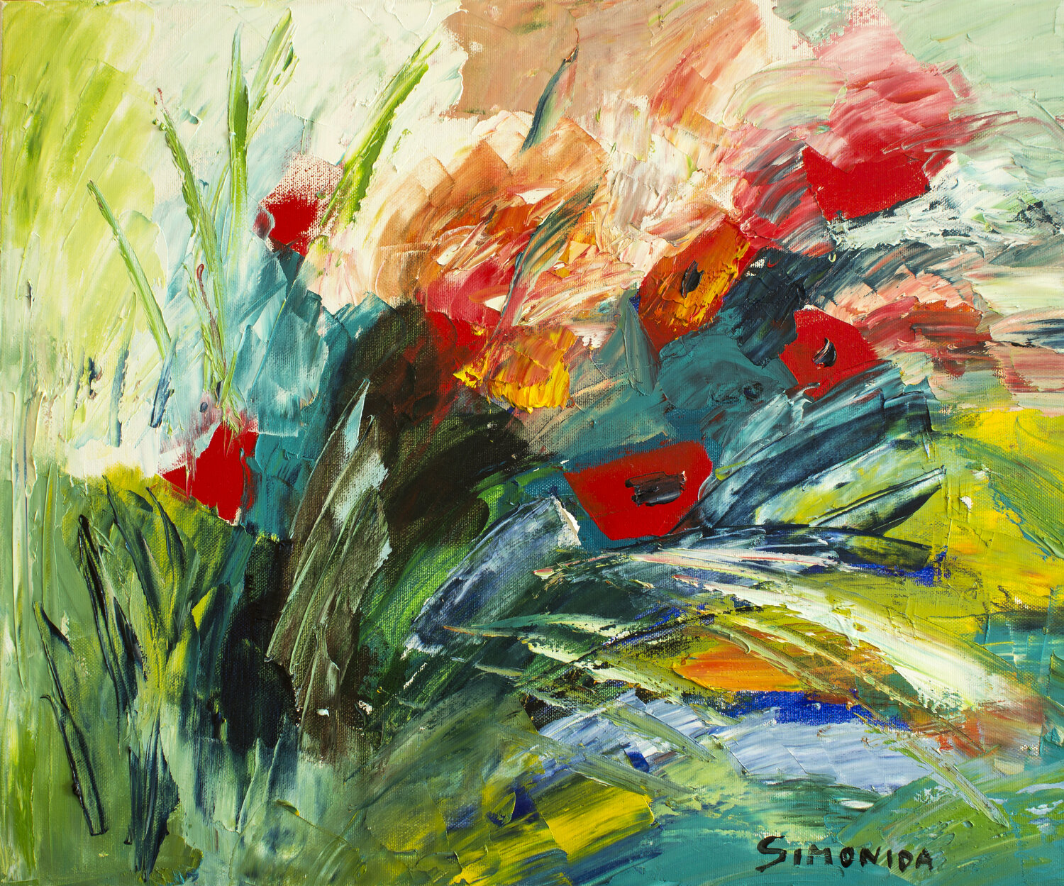 Summer in the Garden Simonida Djordjevic