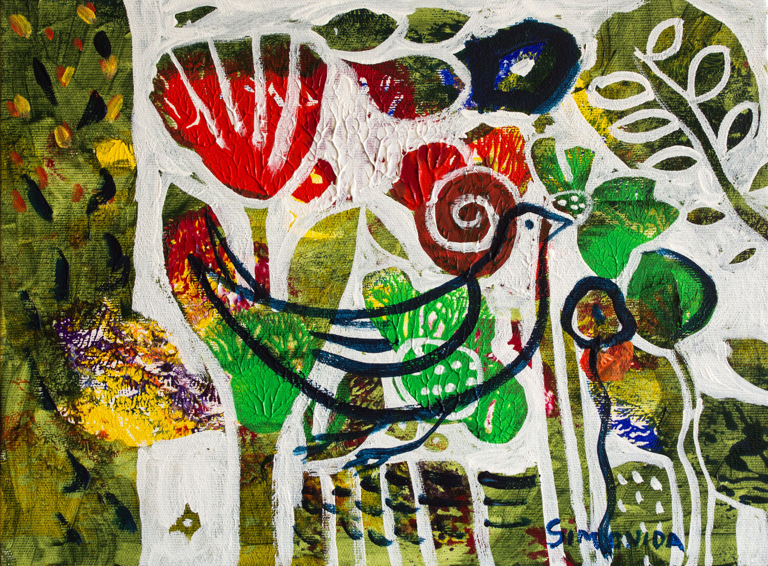 A Bird in Her World Simonida Djordjevic