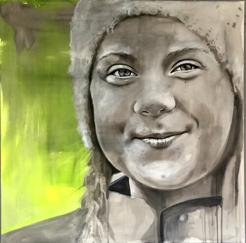 Greta_2 von titia ohlhaver, Malerei kaufen auf Singulart