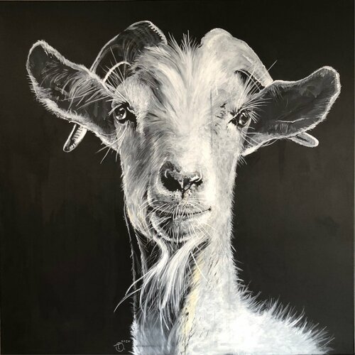 So what?! black van titia ohlhaver, Schilderij te koop op Singulart