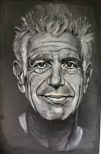 Anthonie Bourdain von titia ohlhaver, Malerei kaufen auf Singulart