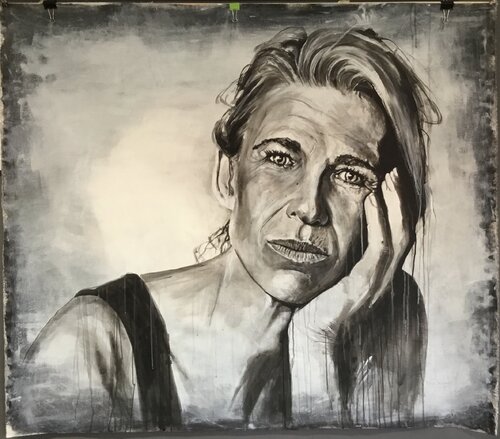 By Herself von titia ohlhaver, Malerei kaufen auf Singulart