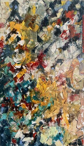 In search of spring... by Nerius Vaitkus, Painting for Sale on Singulart