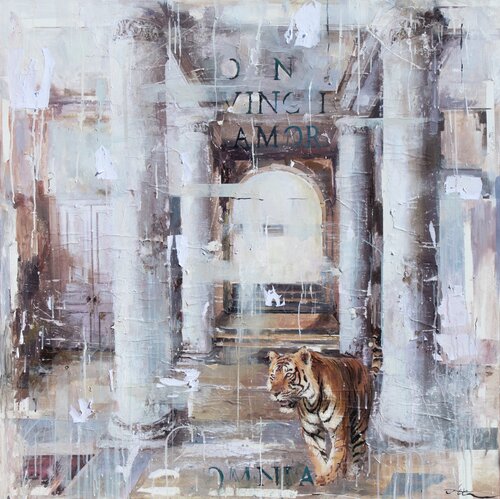 Signs of the time by AirDaryal, 油畫 for Sale on Singulart
