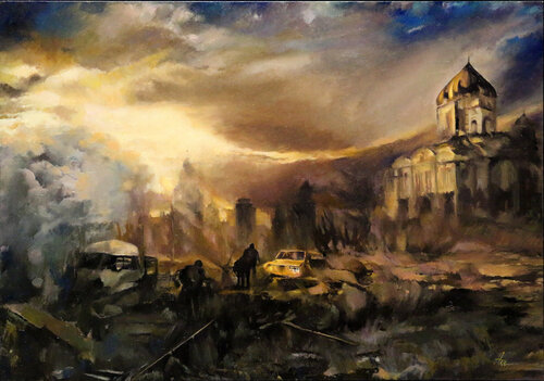 L'Abbandono by AirDaryal, Painting for Sale on Singulart