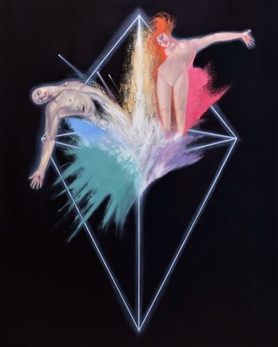 In Bloom No.11 Brave New World de Daisuke Ujuan, Pintura a la venta en Singulart
