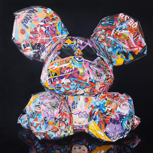Kawaii mouse di Sergey Piskunov, Pittura in vendita su Singulart