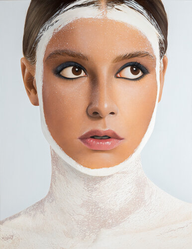 White mask 10 de Sergey Piskunov, Pintura a la venta en Singulart